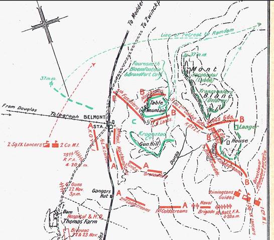 Boer War Attack at Belmont J. Collier Royal Artillery