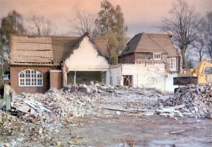 Banstead Village School demolition - Photo coutesy of Ted Bond