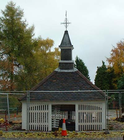 picture of the entrance with the gate removed