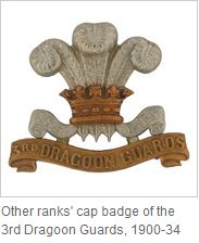 Cap Badge 3rd Dragoon Guards